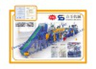 waste plastic recycling machine