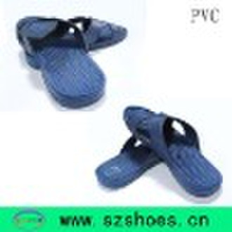 fashion men's blue slipper by our factory