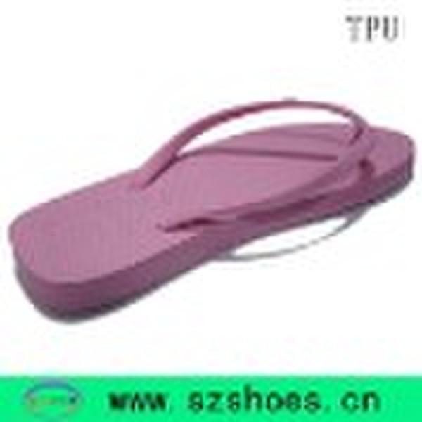 the hottest pink massage beach slipper with female