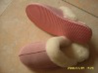 sheepskin slipper