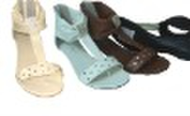 Hot selling comform-step fashion sandals with rive