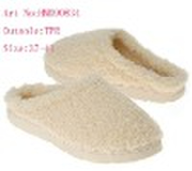 Ladies'  plush shoes