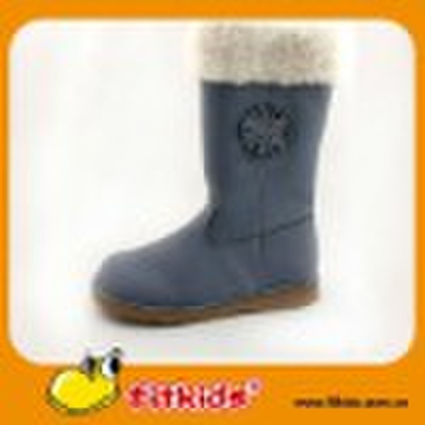 children boots of genuine leather and comfortable