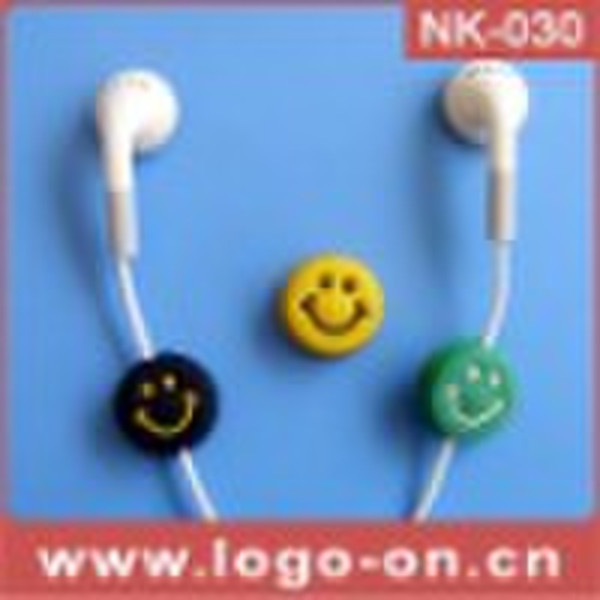 smiling soft PVC cell phone charms