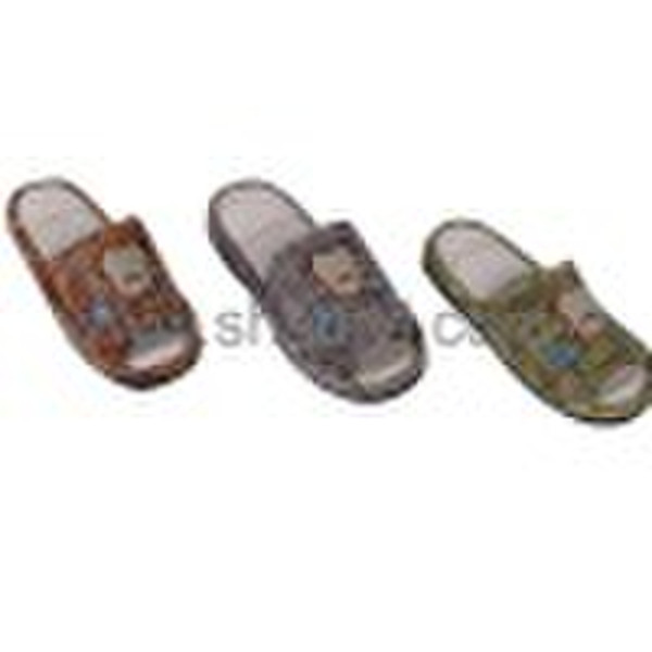 men's embroidery slipper