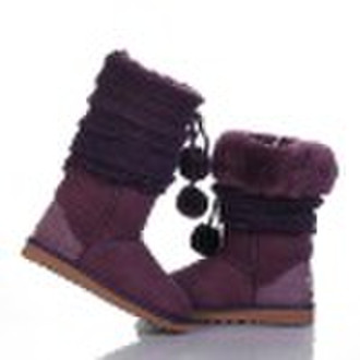 5815W knitting snow boots fashion winter boots she