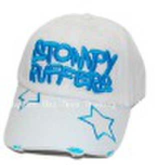 100%cotton baseball cap with LOGO embroidery