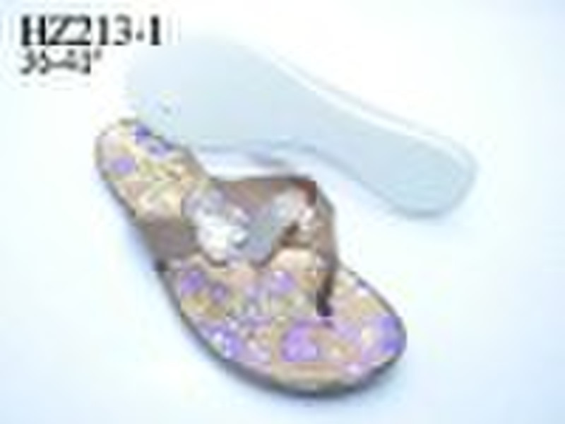 pretty&comfortable pvc flip flop