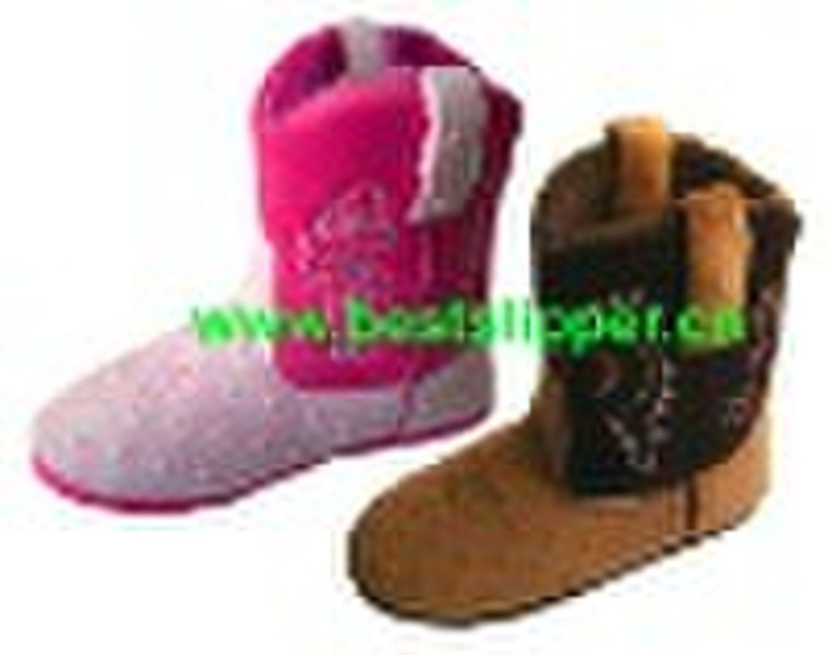 perfect western cowboy slipper boots