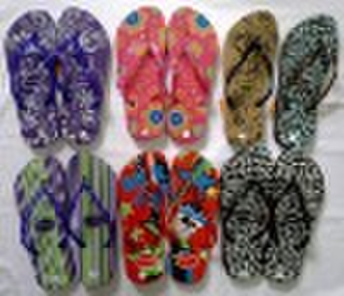 Lady's pe flip flops