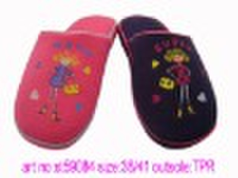 ladies TPR fashion indoor Slipper