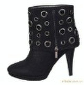 Hot sell-Leather women's high heel Winter shoe