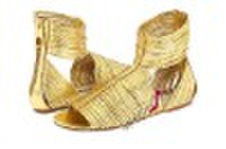 2011 Newest lady fashion shoe /flat sandal