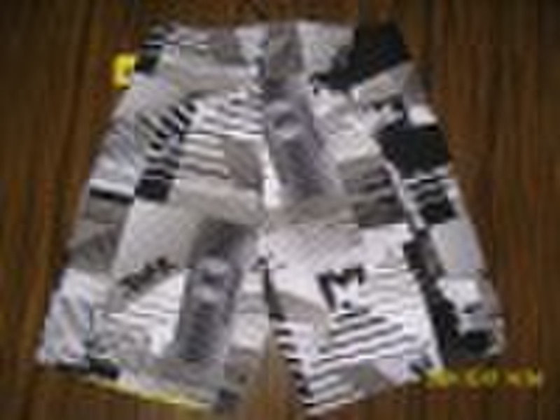 men's printed beach shorts