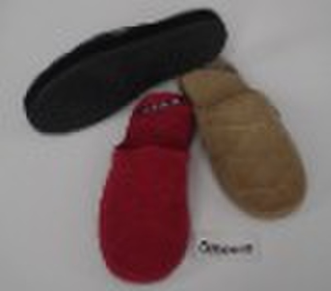 men's corduroy indoor slipper