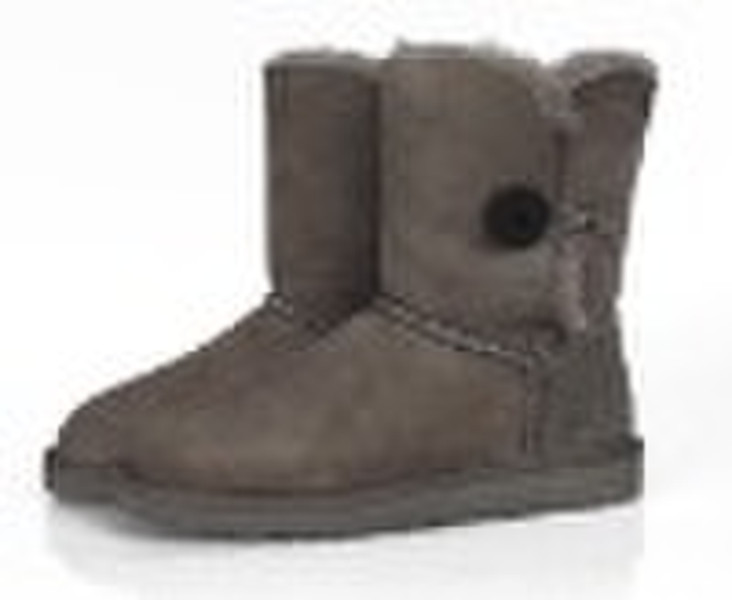 winter shoes:sheepskin boot gray