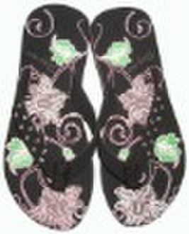 FLORAL EVA BEACH SLIPPERS & SLIM FLIP FLOPS