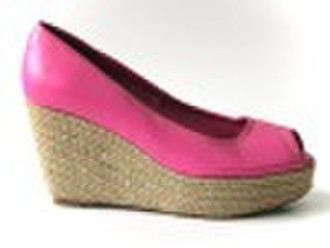 Espadrille peep toe court (Style HL-S09-01)