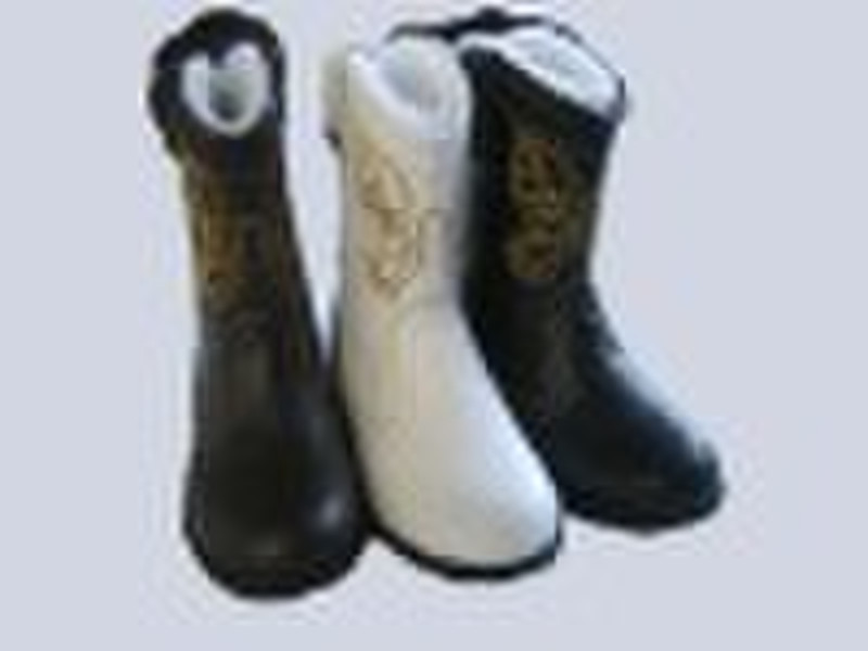 2010new fashion children leather boots