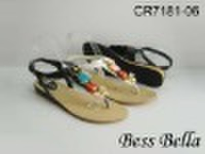 Lady  sandals with decoration