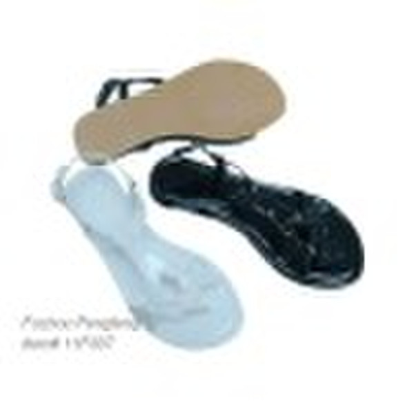 Ladies PU Flat Sandals