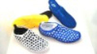 2010 new design men PVC Crystal surfing shoe