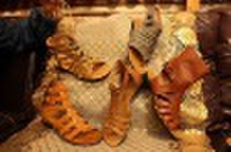 2010 new hot sale  genuine leather women sandal