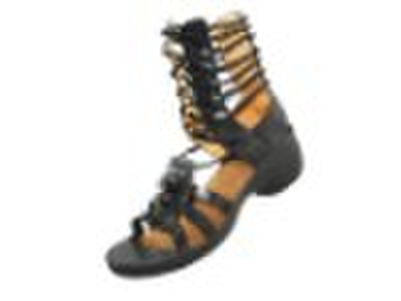 casual shoes leather woman's sandals leather