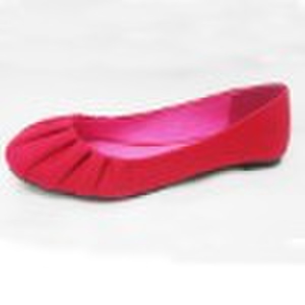 canvas flat shoes         lady fashion shoes