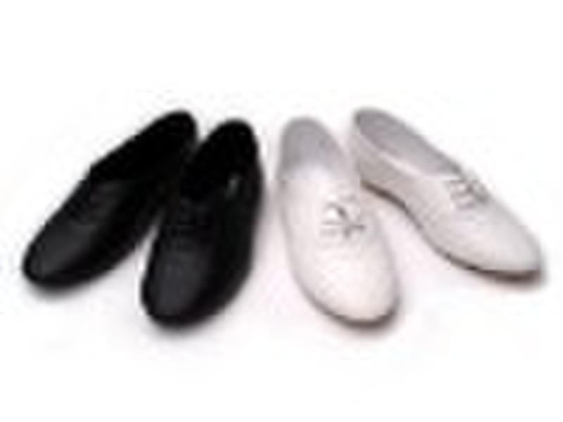 sheepskin flat shoes