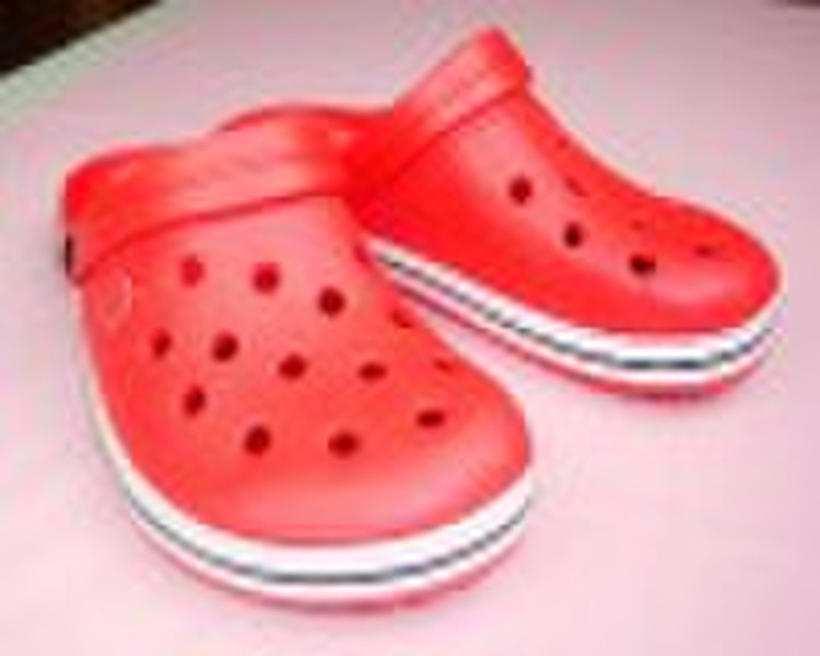 Mens brand holey clog