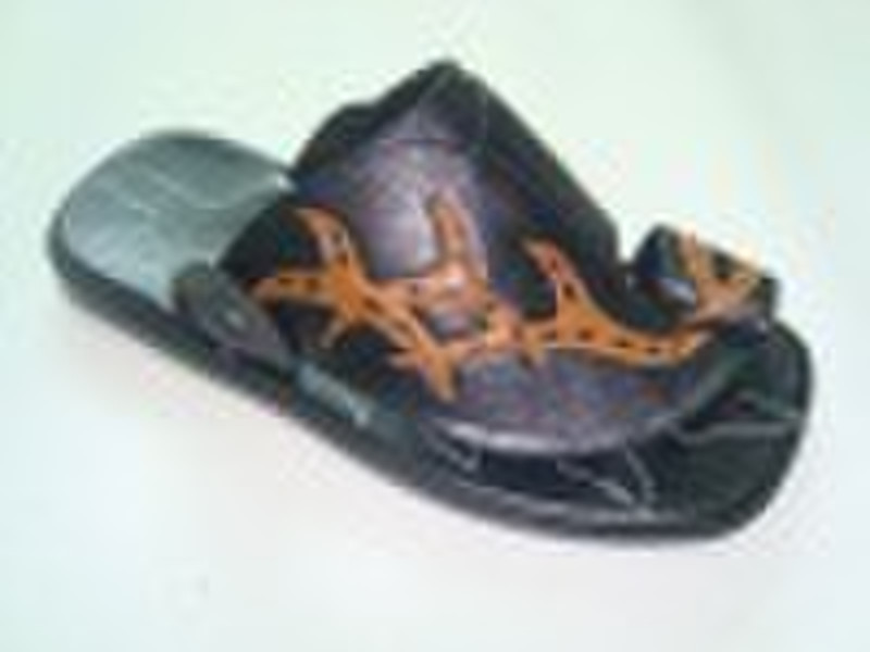 men's pvc fashion slipper