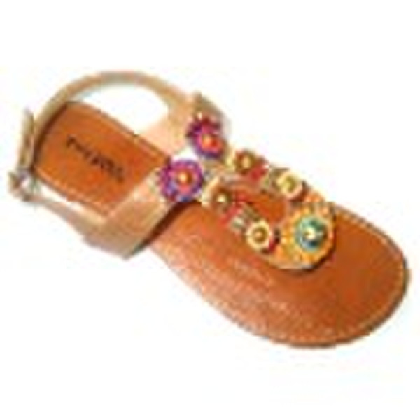 Girl' s pvc fashion sandal