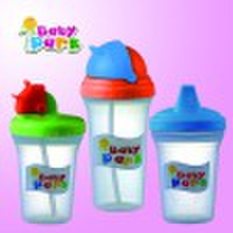 baby sippy cup with hand