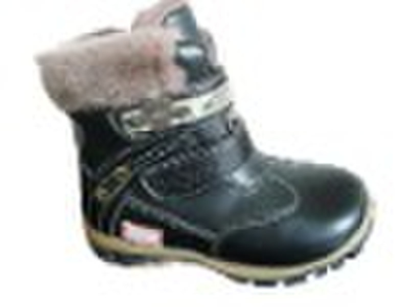 Снег Leather Boot моды мальчиков