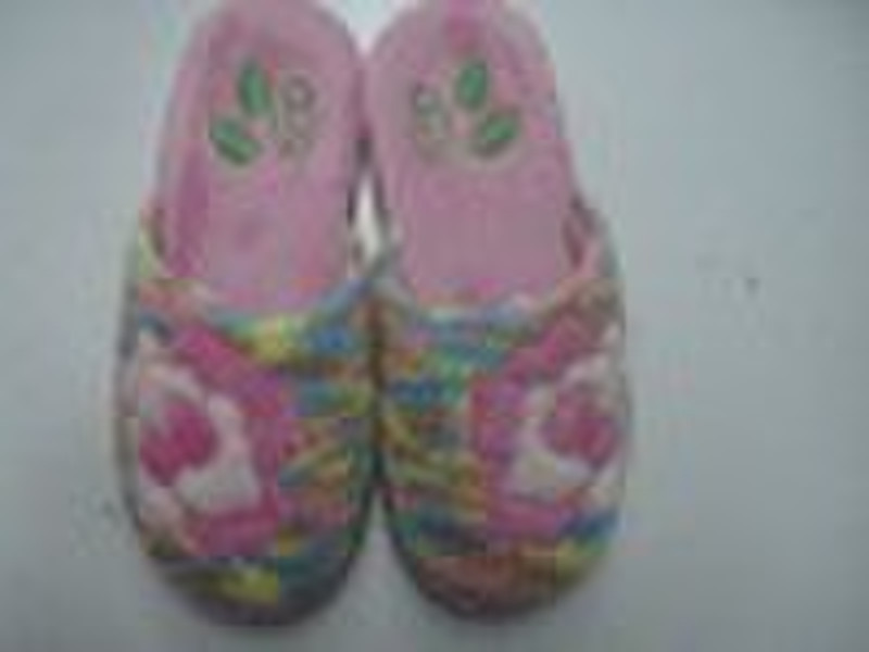 HC-S01 Lady's flower indoor slippers