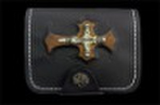 4 Skull Cross Biker Wallet