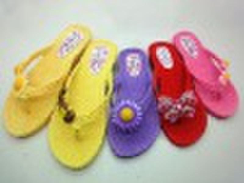 Fashion pcu kids or ladys slippers