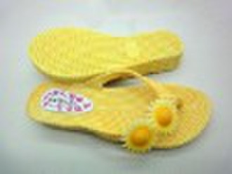 Fashion pcu kids or ladys slippers