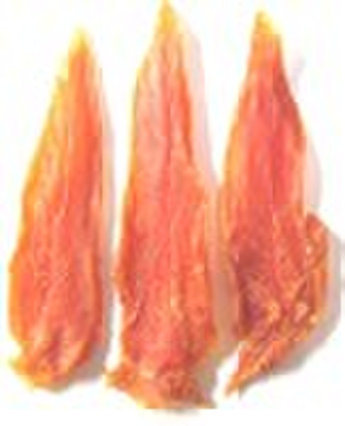 Dry chicken jerky tender