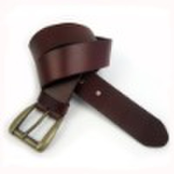 Time-lasting genuine leather belt