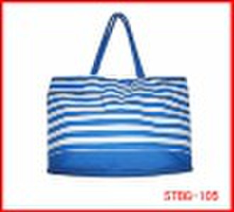 Promotional striped printing  beach  bag