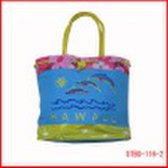 2010  promotional embroidered  beach bag