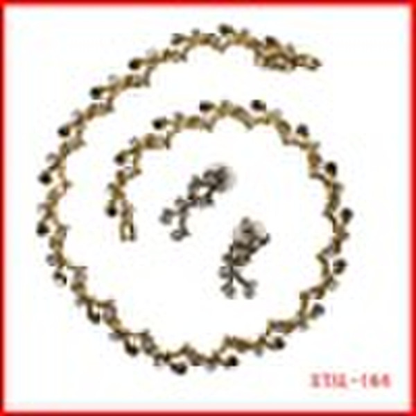 a set of necklace and earring_ STSL164