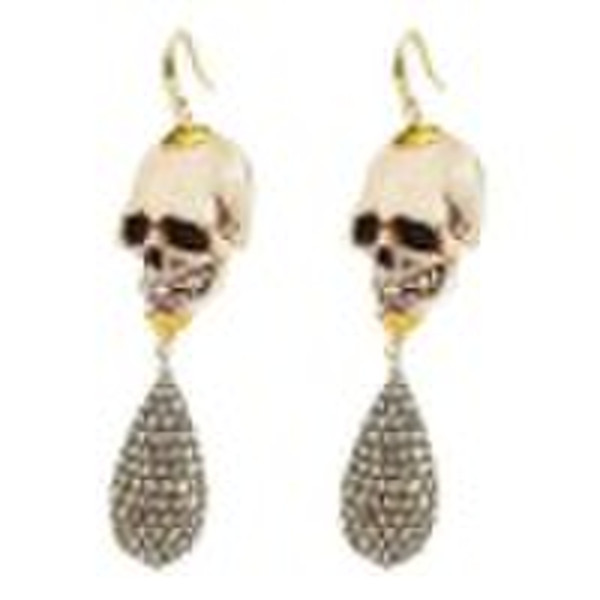 Skull Diamond earring