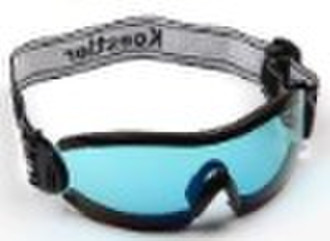 Newest modern blue ski goggles