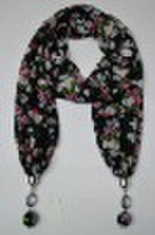 2011 Chiffon Pendant Scarf(SE-1038)