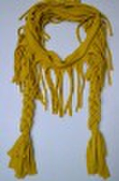 2011 New Fashion Polyester Braid Scarf