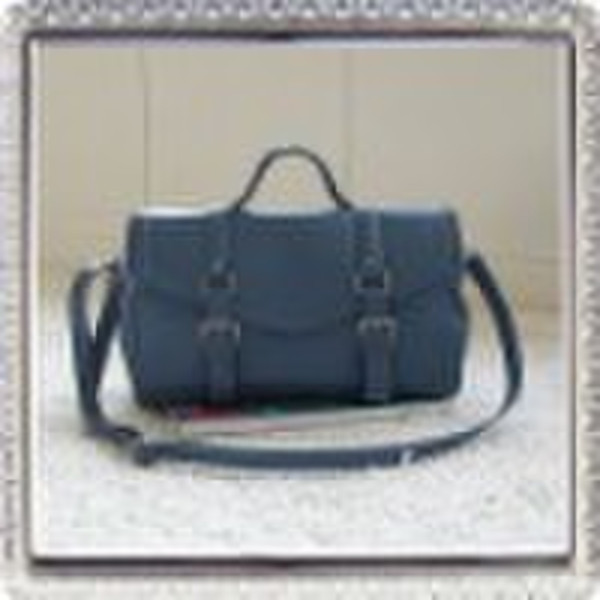 HY611 bule fanshion genuine leather lady bag