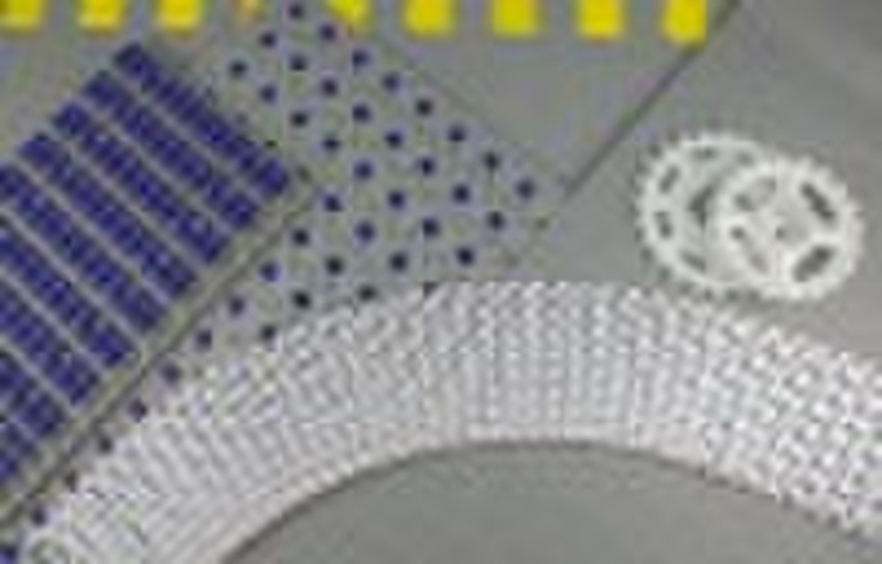 Modular plastic conveyor belt